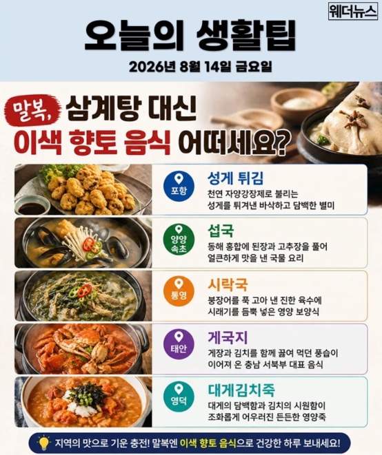 14일 생활팁 14일 생활팁