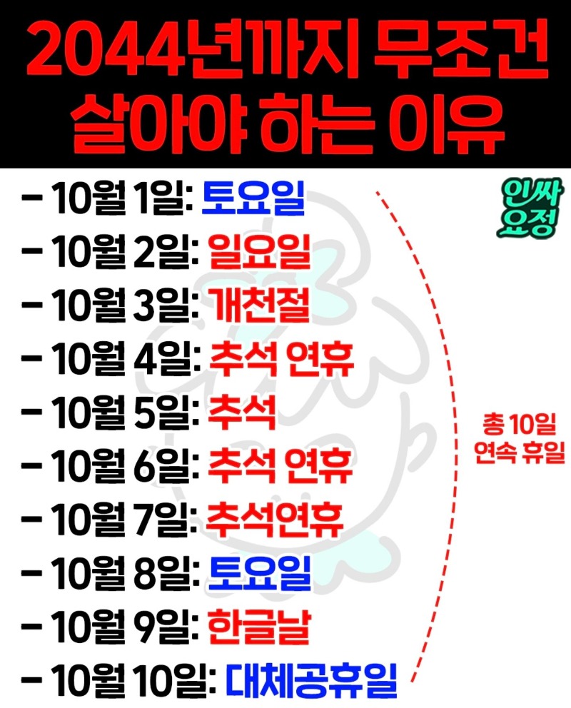2044년까지 살아야하는 이유