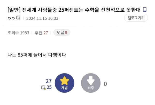 멍청이